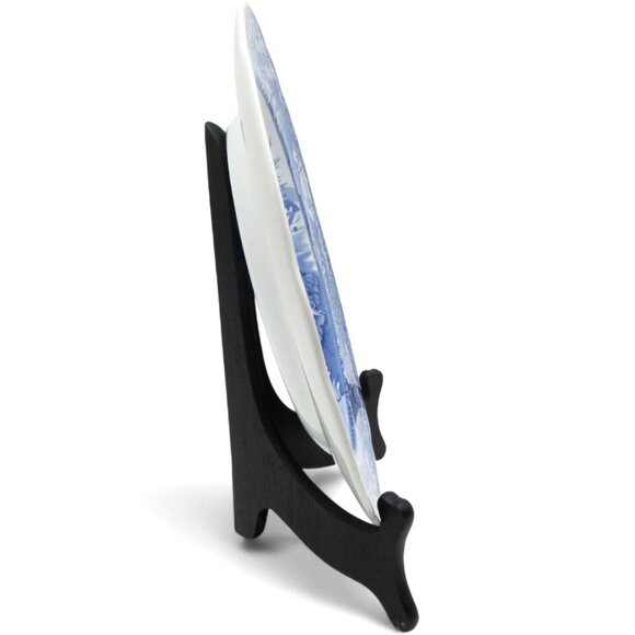 SPODE Blue INDIAN Sporting Engravers' Archive Collection Plate Porcelain 10" - Picture 4 of 9